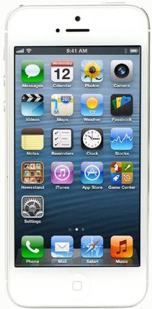 Смартфон Apple iPhone 5 64Gb White & Silver - Балтийск