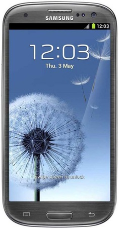 Смартфон Samsung Galaxy S3 GT-I9300 16Gb Titanium grey - Балтийск